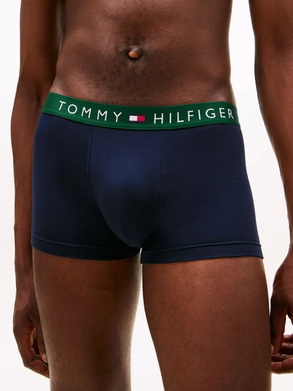 Tommy Hilfiger Black Logo Waistband Trunks 3 Pack