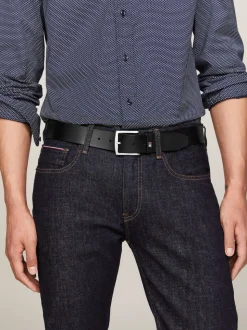 Tommy Hilfiger Black New Denton Belt