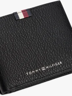 Tommy Hilfiger Black Premium Mini Leather Card Case