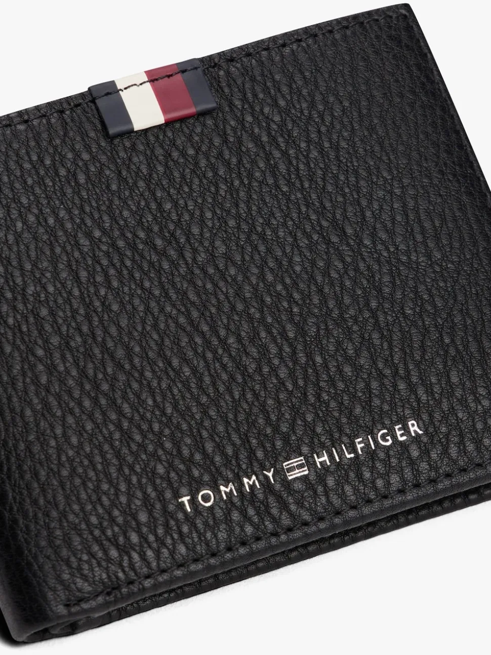Tommy Hilfiger Black Premium Mini Leather Card Case