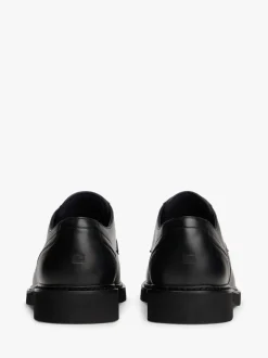 Tommy Hilfiger Black Ultra Lightweight Leather Derby Shoes