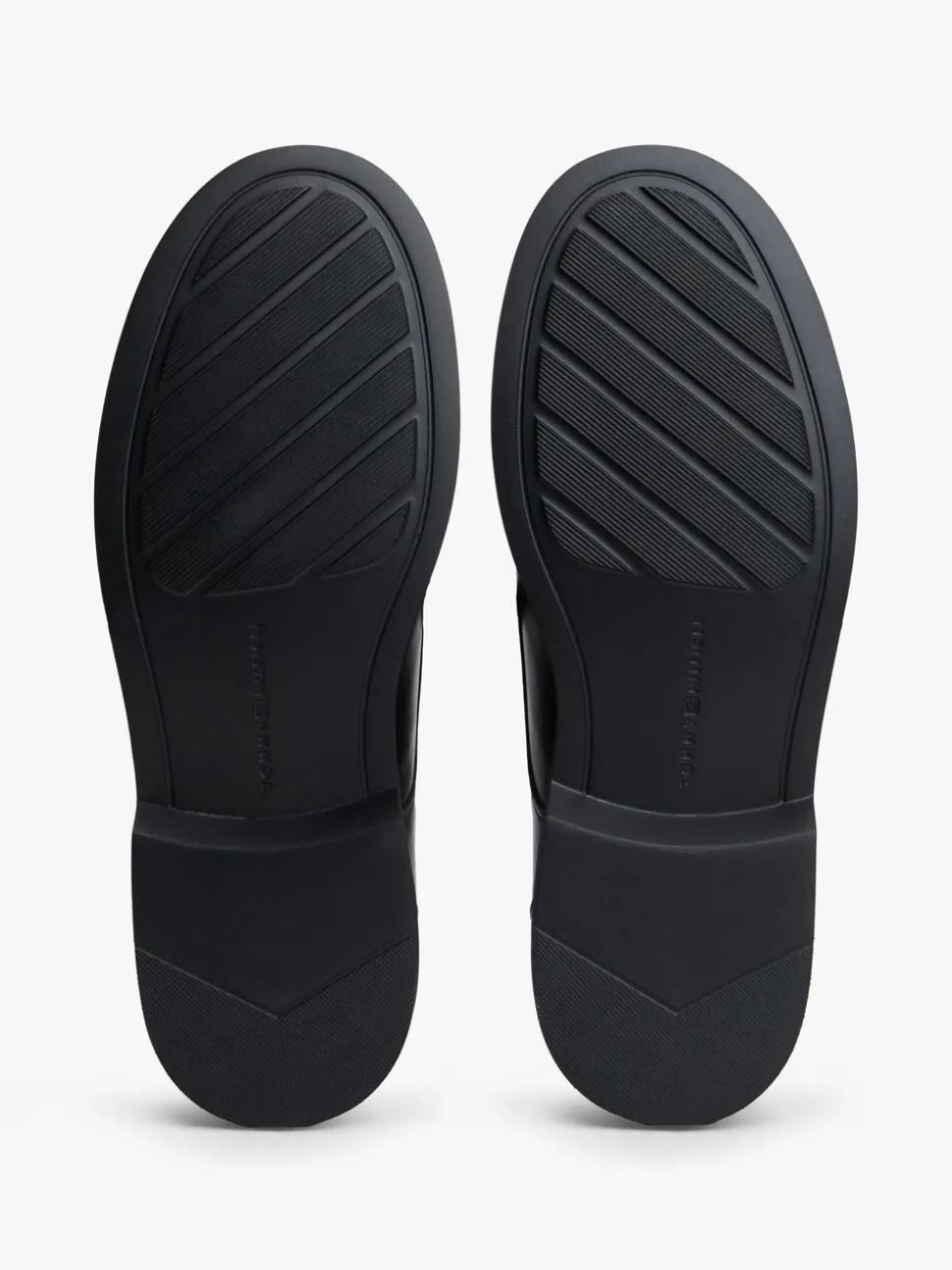 Tommy Hilfiger Black Ultra Lightweight Leather Derby Shoes