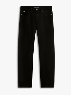 Tommy Hilfiger Black Washed Regular Straight Leg Black Jeans
