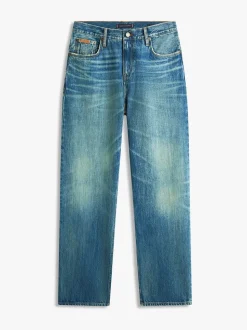 Tommy Hilfiger Blue Back Cinch Relaxed Jeans