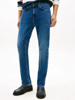 Tommy Hilfiger Blue Bleecker Stretch Cotton Slim Jeans