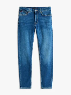 Tommy Hilfiger Blue Bleecker Stretch Cotton Slim Jeans