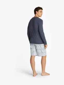 Tommy Hilfiger Blue Long Sleeve Pyjama T-Shirt