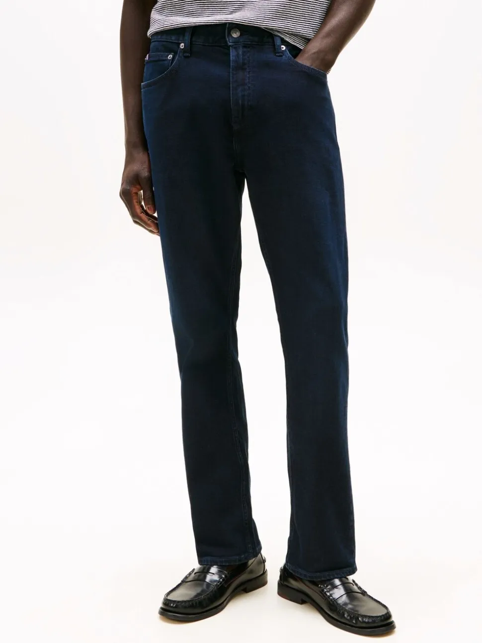 Tommy Hilfiger Blue Mercer Regular Straight Leg Jeans