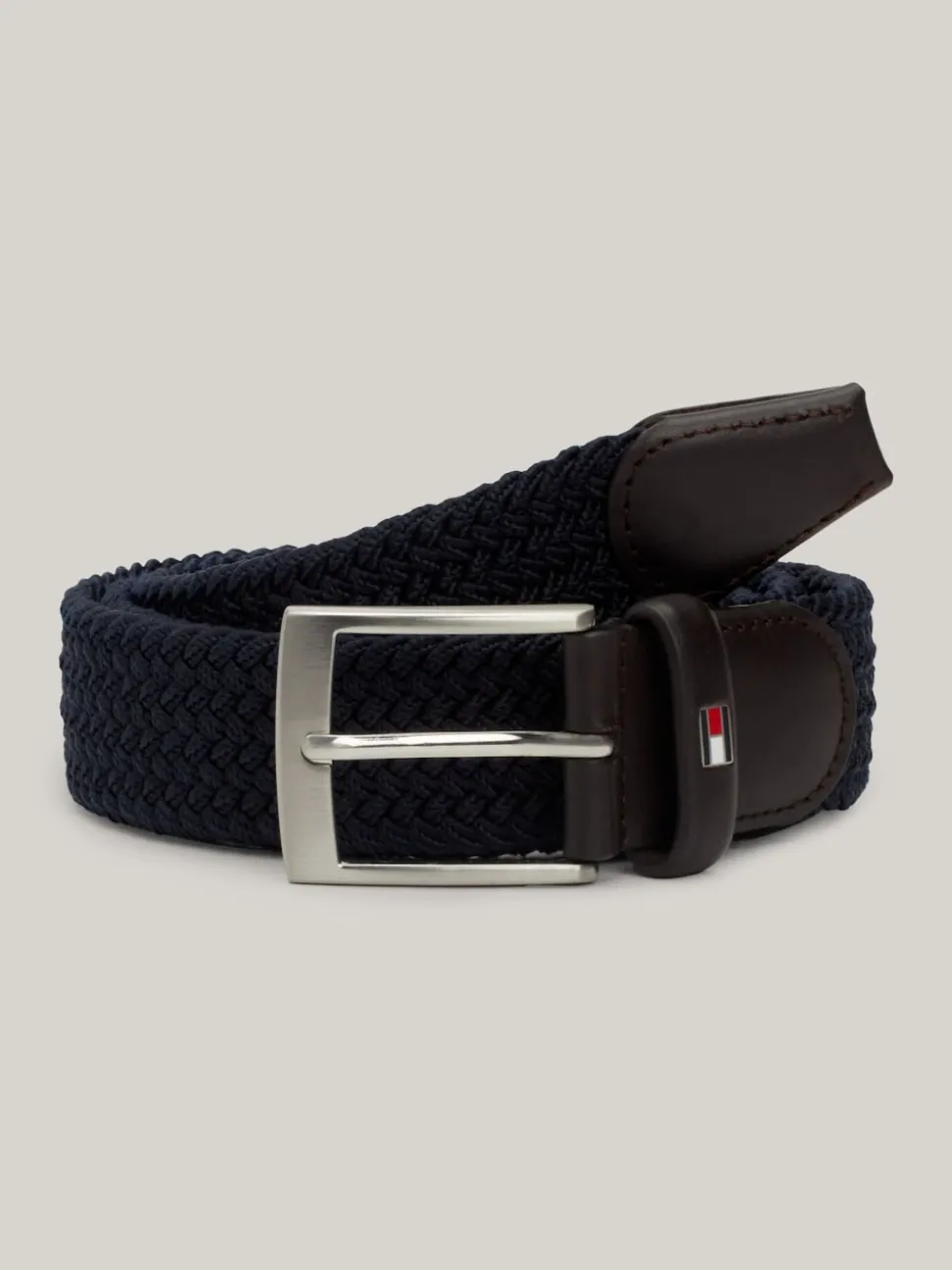 Tommy Hilfiger Blue New Adan Webbed Belt