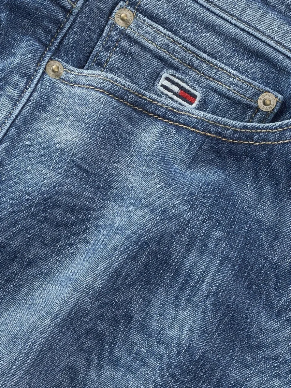 Tommy Hilfiger Blue Ryan Slim Straight Jeans