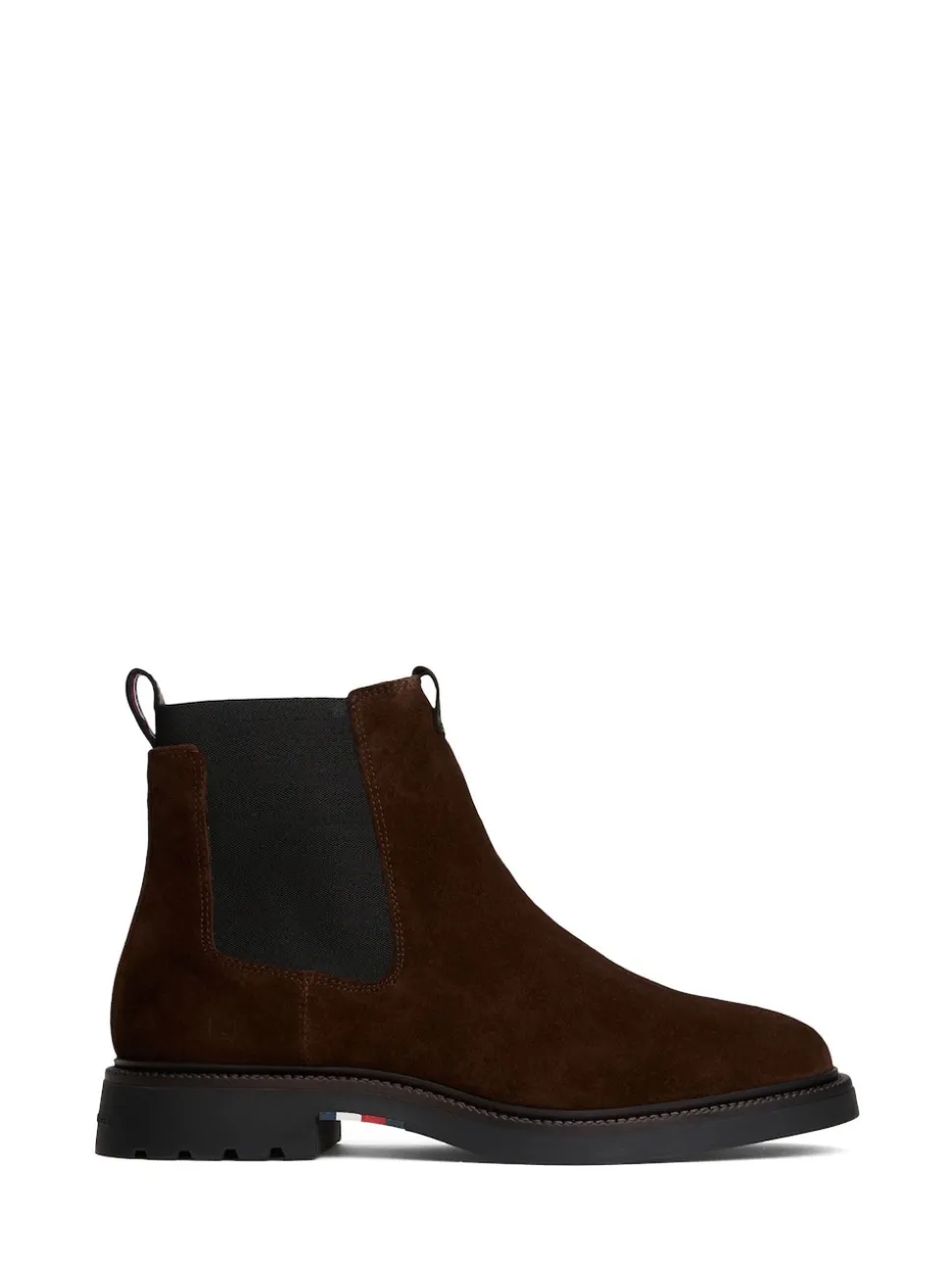 Tommy Hilfiger Brown Lightweight Suede Chelsea Boots