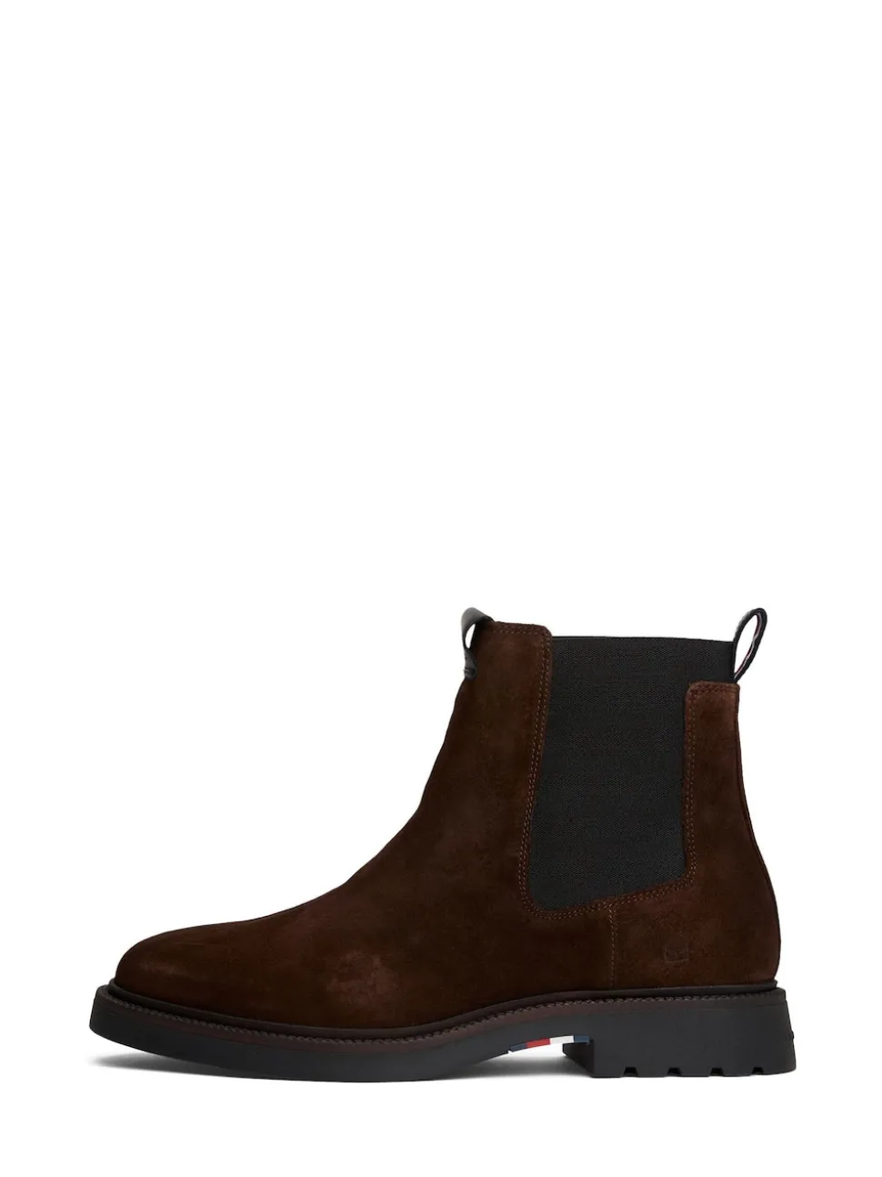 Tommy Hilfiger Brown Lightweight Suede Chelsea Boots