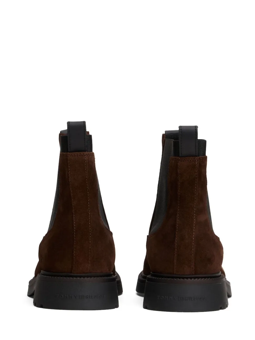 Tommy Hilfiger Brown Lightweight Suede Chelsea Boots