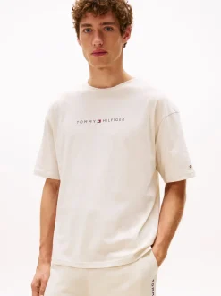 Tommy Hilfiger Natural Original Logo Lounge T-Shirt