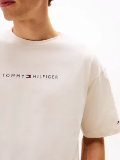 Tommy Hilfiger Natural Original Logo Lounge T-Shirt