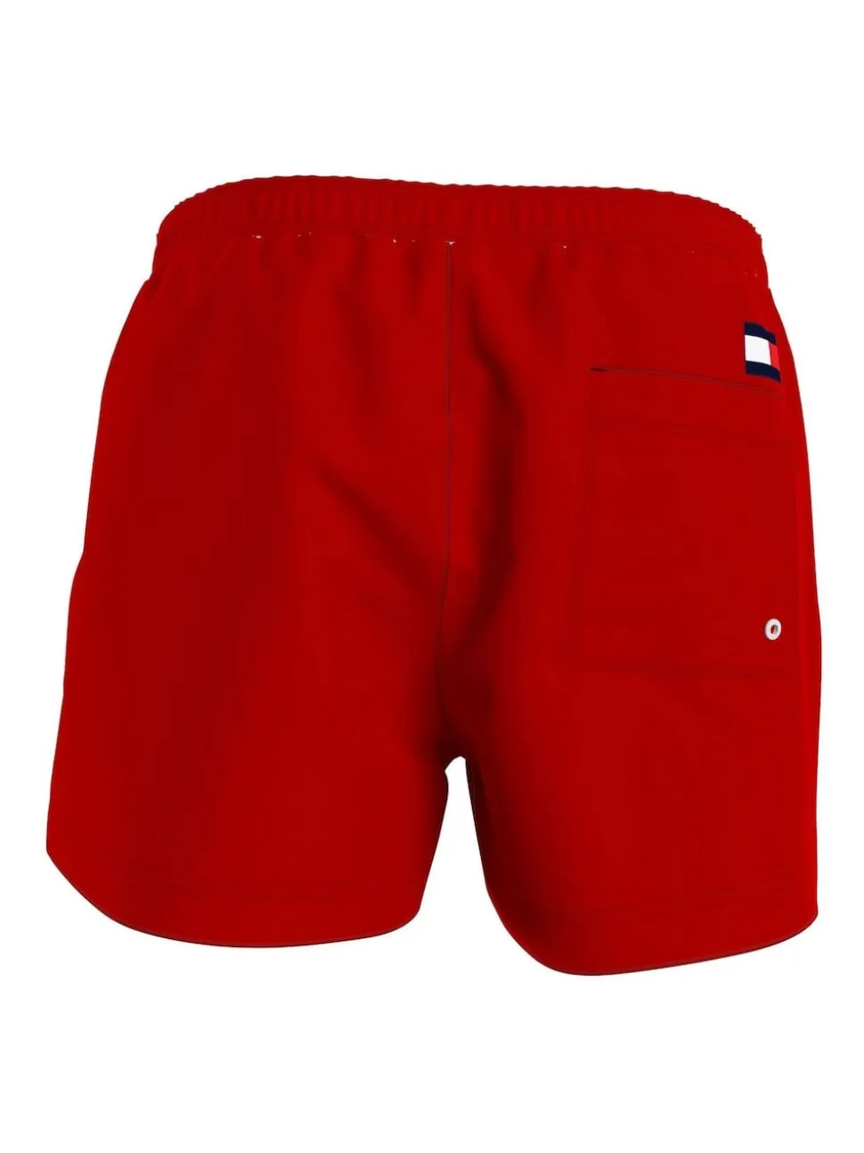 Tommy Hilfiger Red Medium Long Drawstring Shorts