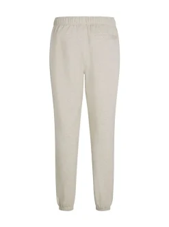 Tommy Hilfiger White Essential Fleece Joggers With Cuffs