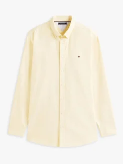 Tommy Hilfiger Yellow Plus Regular Fit Oxford Shirt