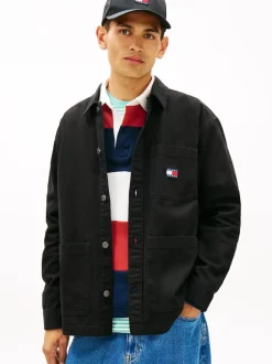 Tommy Jeans Black Badge Oversized Fit Overshirt