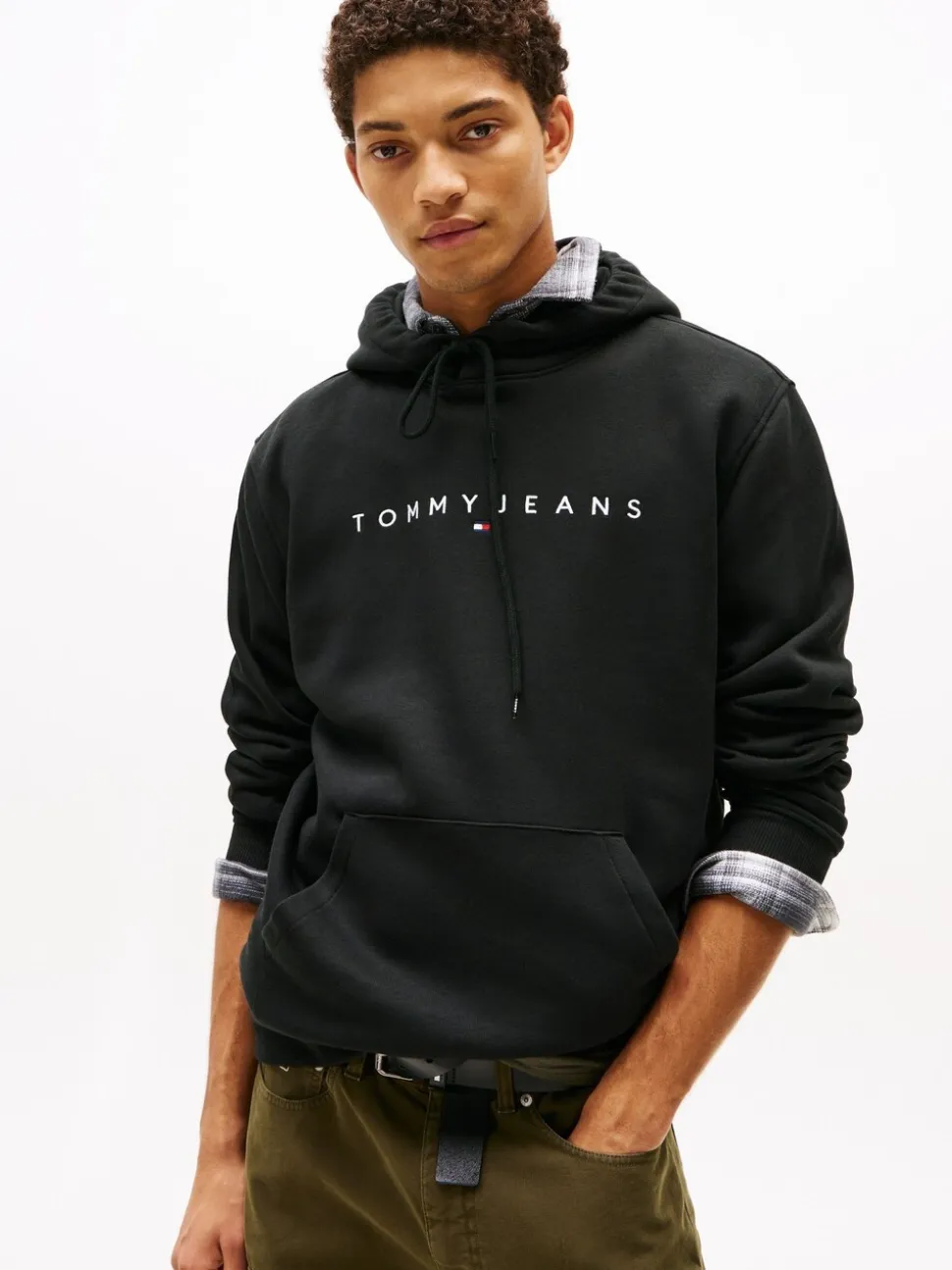 Tommy Jeans Black Logo Hoodies
