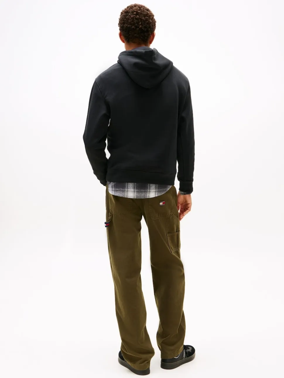 Tommy Jeans Black Logo Hoodies