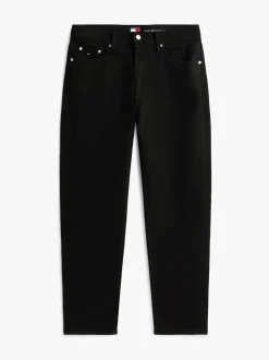 Tommy Jeans Black Sonny Regular Tapered Leg Black Jeans