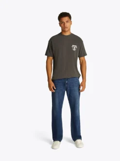 Tommy Jeans Blue Dark Otis Mid Rise Straight Jeans