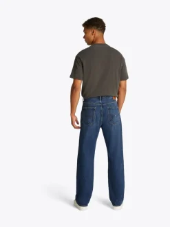 Tommy Jeans Blue Dark Otis Mid Rise Straight Jeans