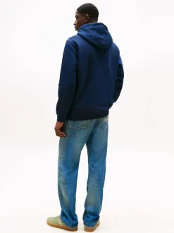 Tommy Jeans Blue Logo Hoodies
