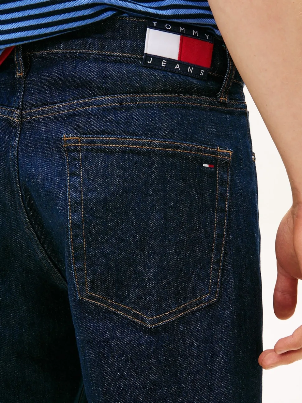 Tommy Jeans Blue Otis Regular Straight Leg Jeans