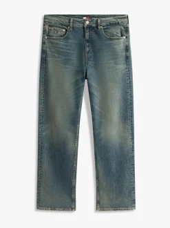 Tommy Jeans Blue Otis Whiskered Regular Straight Leg Jeans