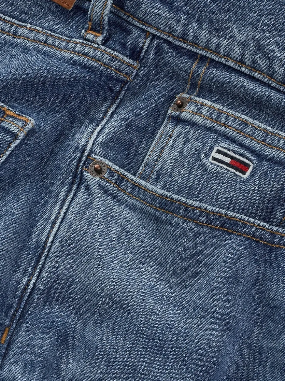 Tommy Jeans Blue Straight Jeans