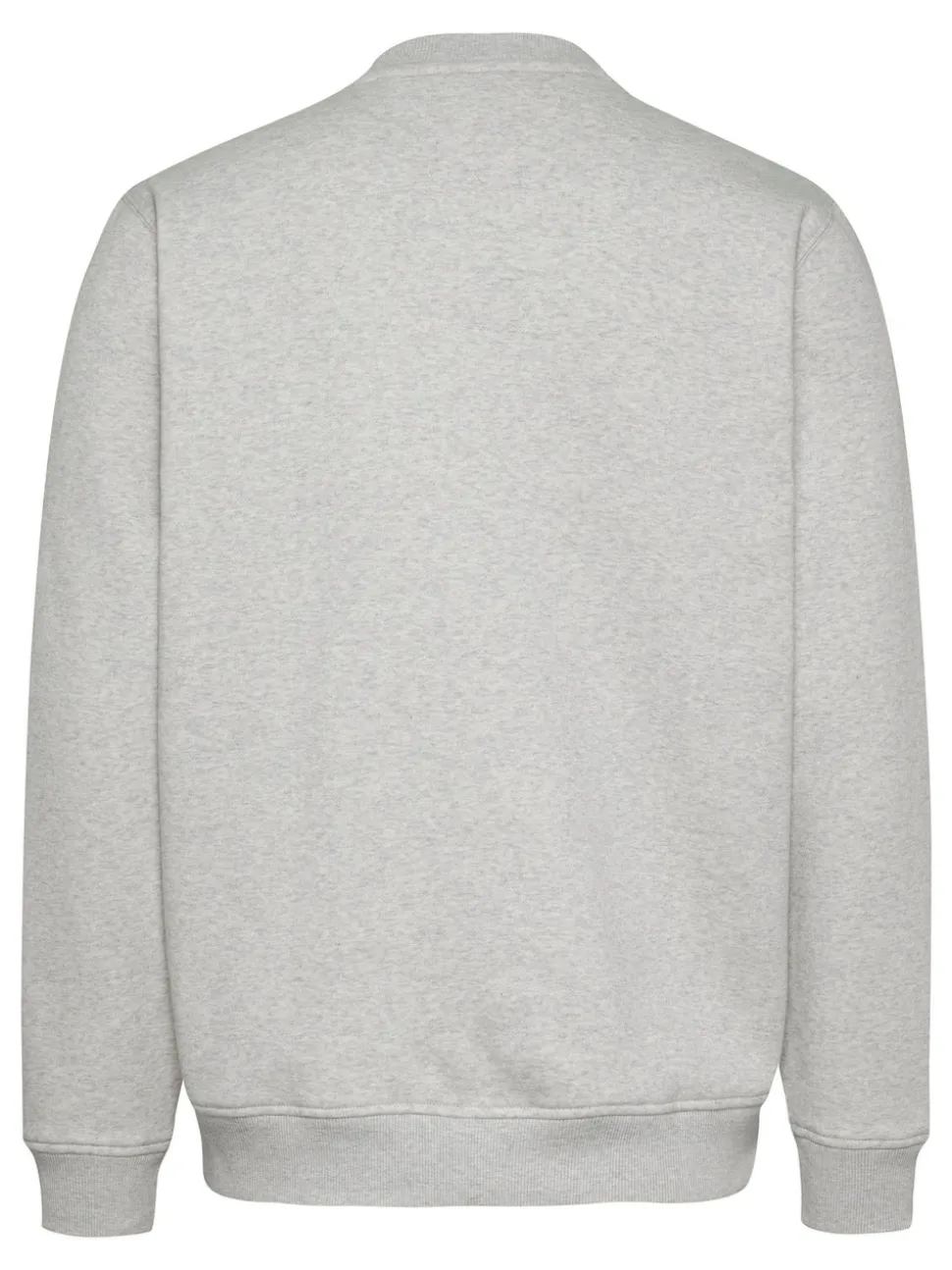 Tommy Jeans Grey Flag Crew Jumper