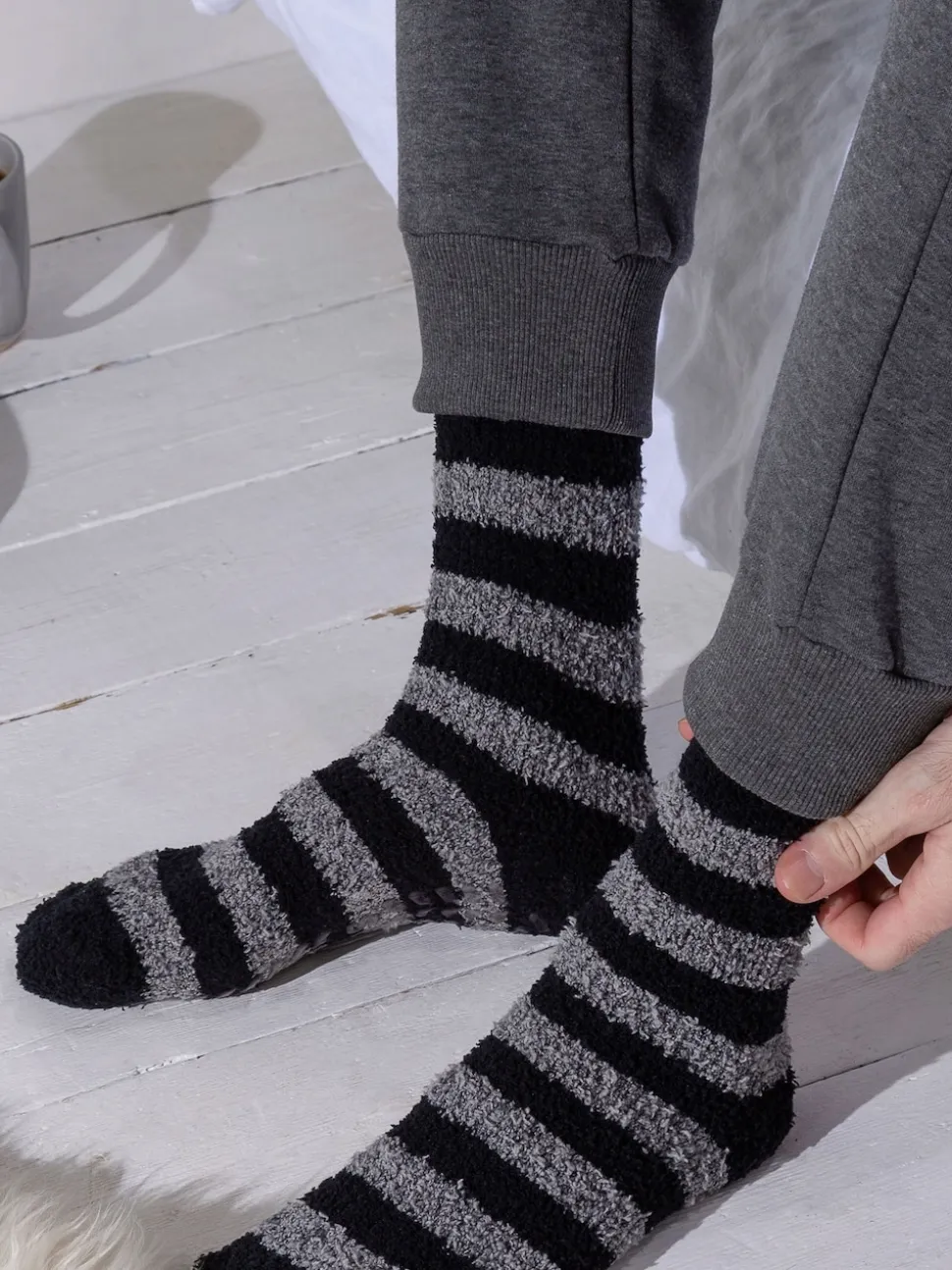 Totes Black Mens Supersoft Twin Pack Socks