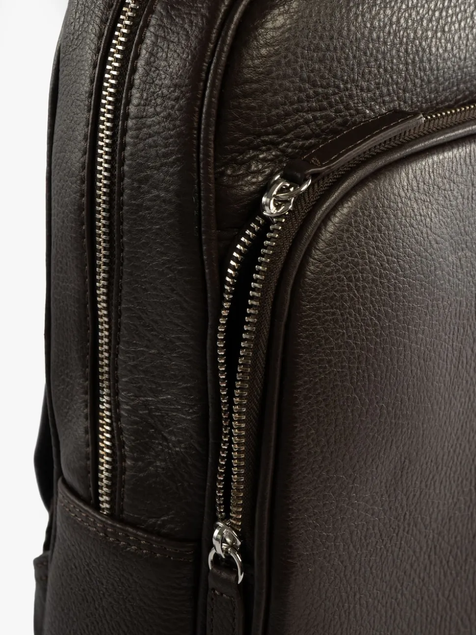 Totes Brown Genuine Leather Backpack