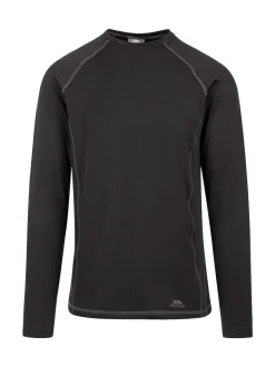 Trespass Adults Sandler Black Base Layer Set