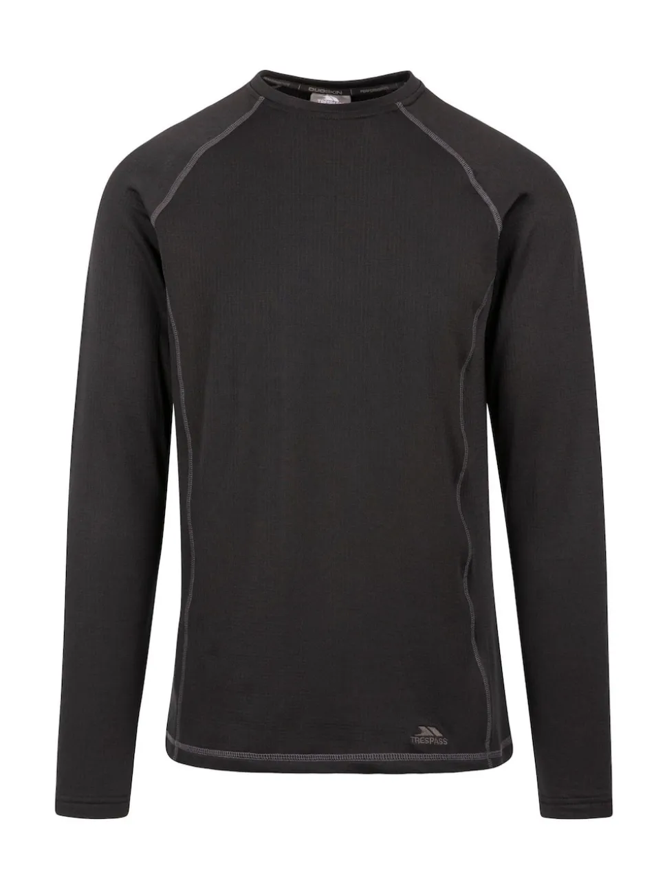Trespass Adults Sandler Black Base Layer Set