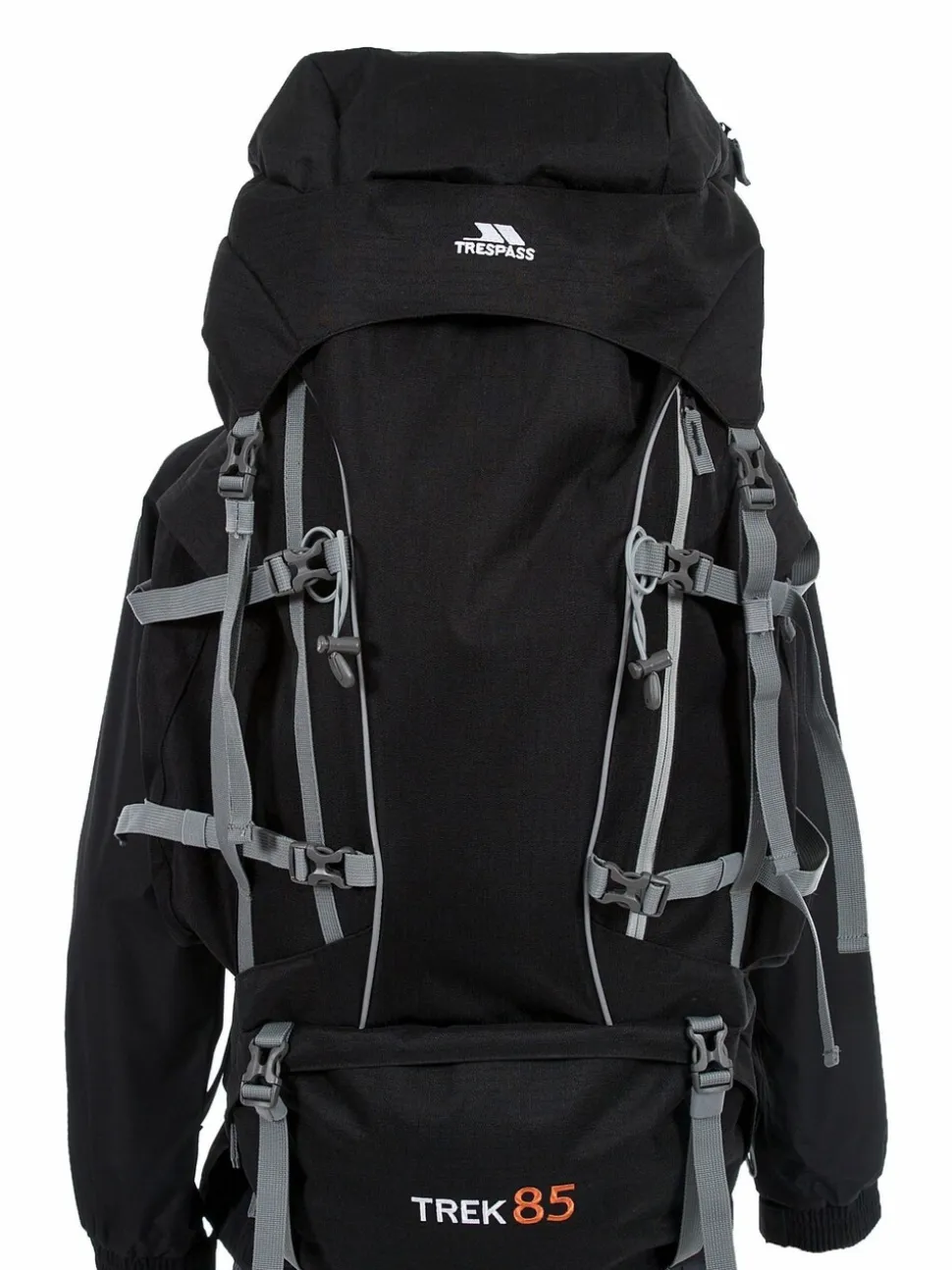 Trespass Grey Trek 85L Rucksack