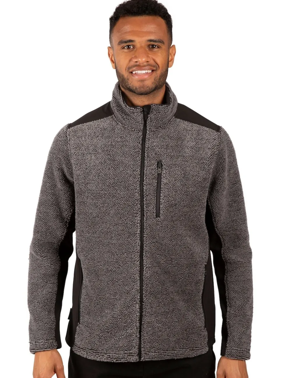 Trespass Male Grey Faratino Fleece