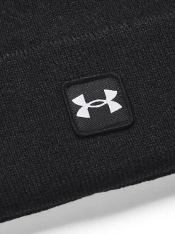 Under Armour Black Half time Cuff Beanie