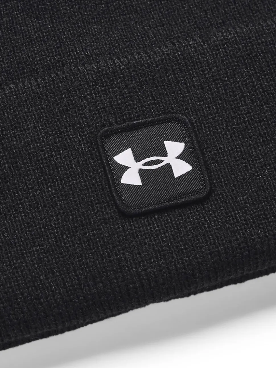 Under Armour Black Half time Cuff Beanie
