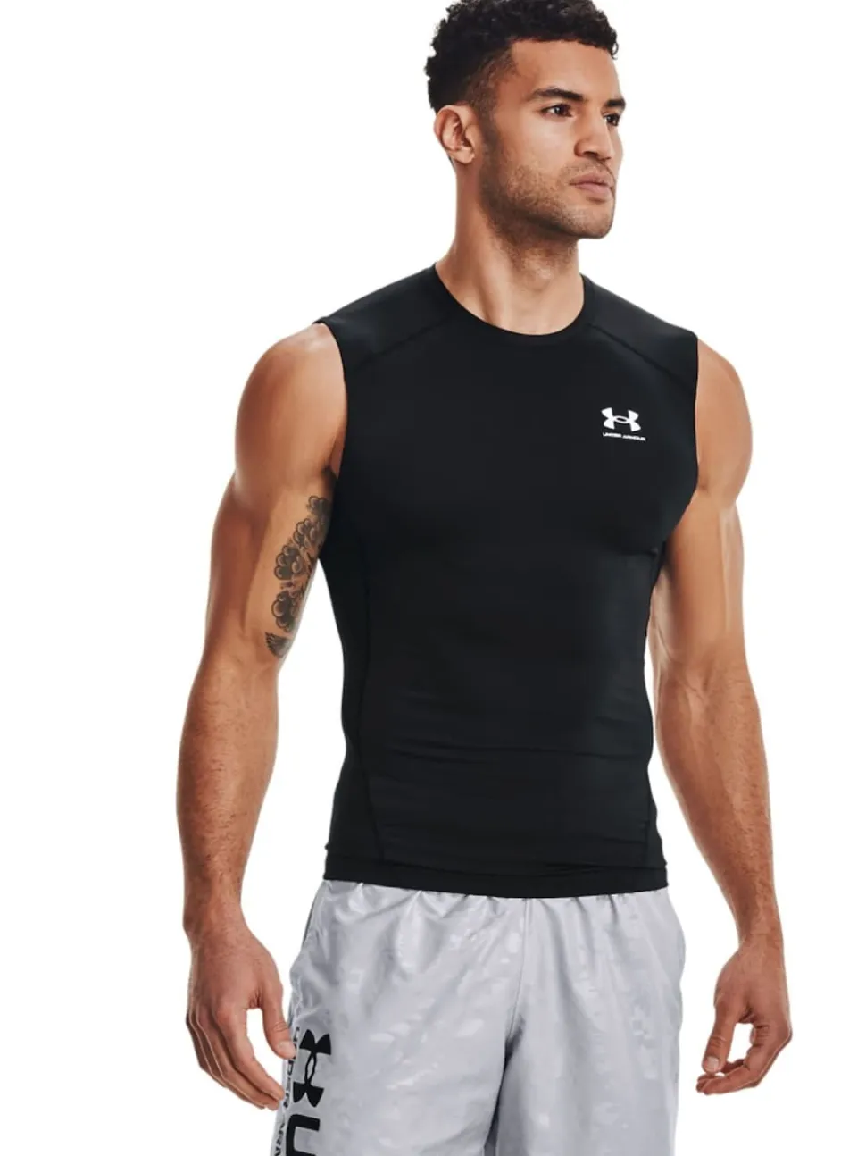 Under Armour Black HeatGear Base Layer Vest
