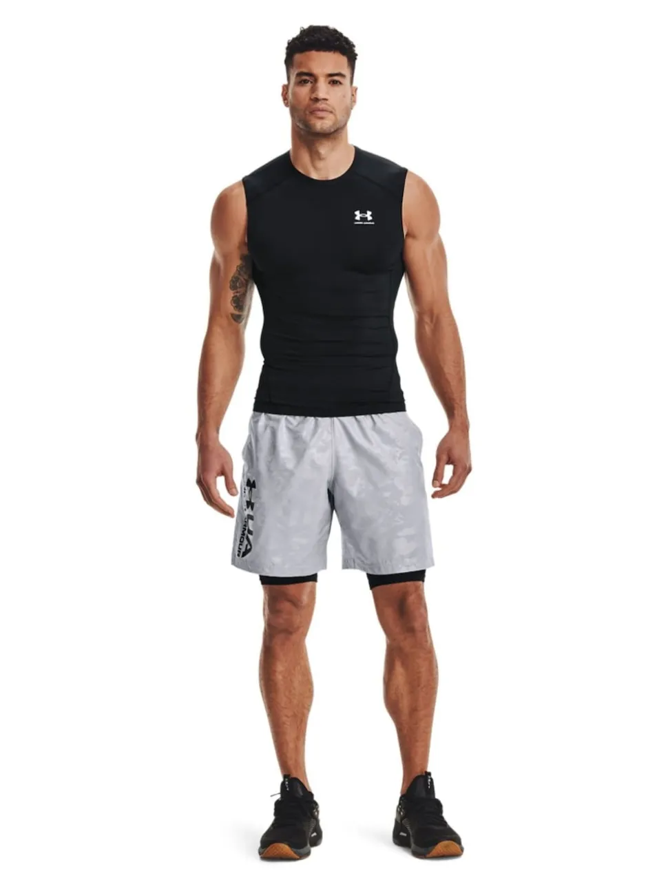 Under Armour Black HeatGear Base Layer Vest
