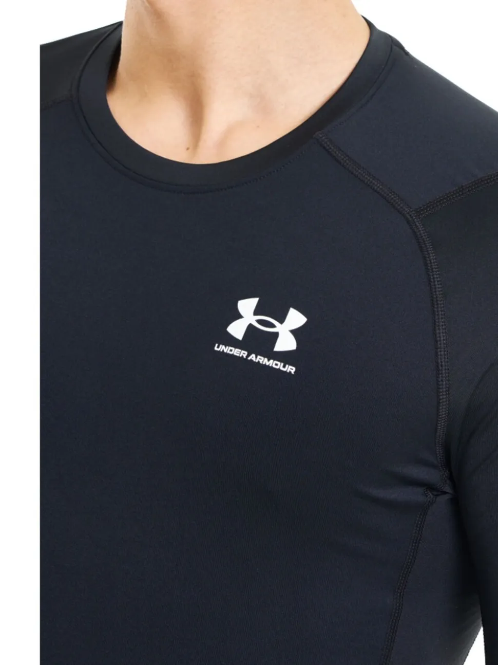 Under Armour Black HeatGear Base Layer T-Shirt