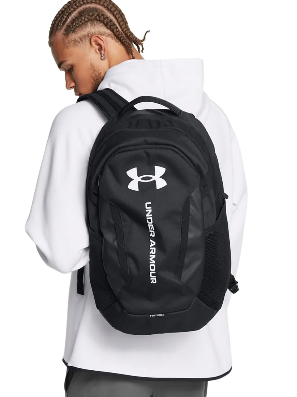 Under Armour Black Hustle 6.0 Backpack