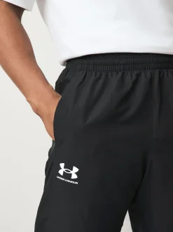 Under Armour Black Rival Woven Windbreaker Pant