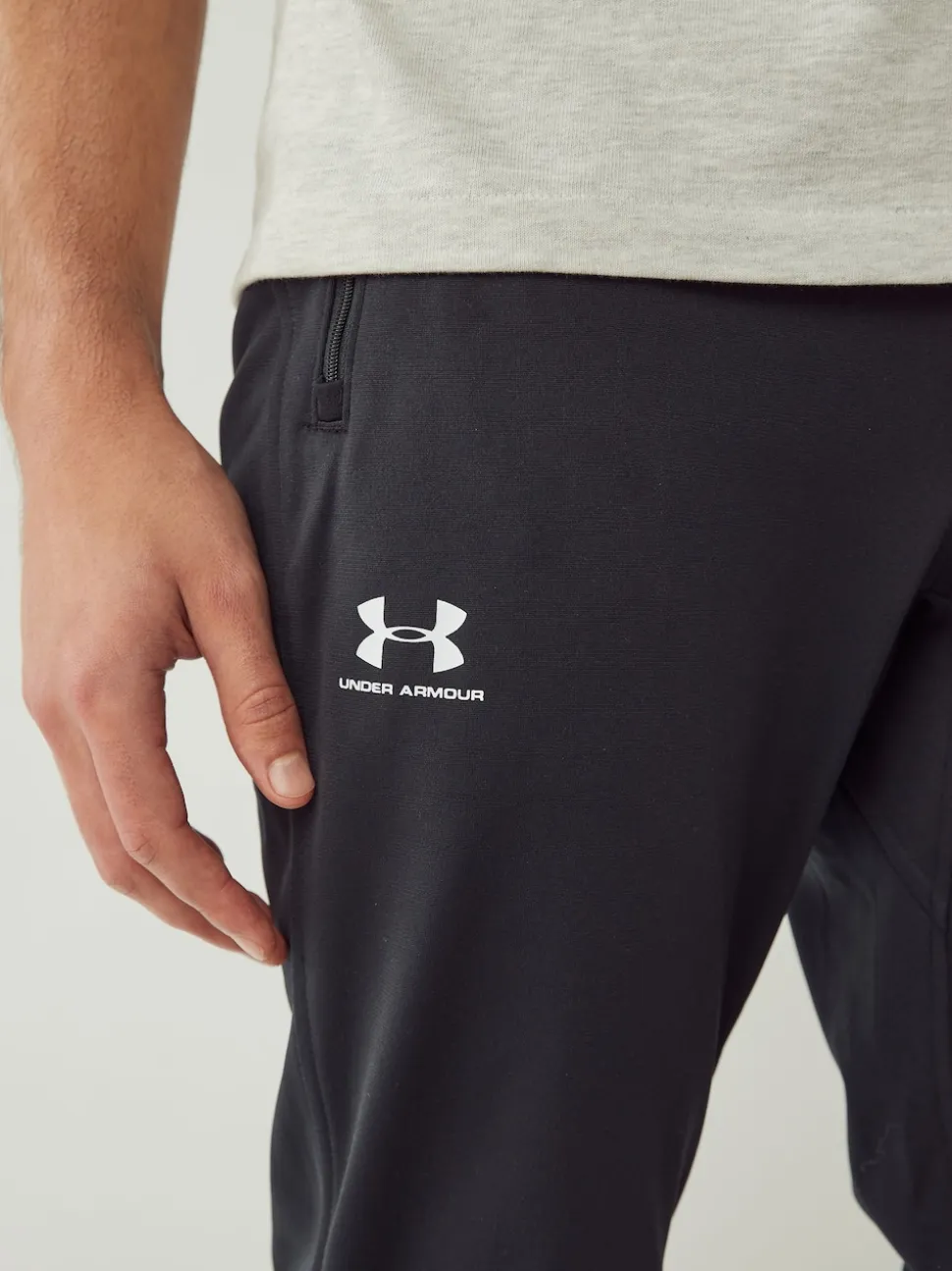 Under Armour Black Sportstyle Tricot Joggers