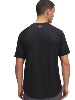 Under Armour Black Tech Short Sleeve Crew Sweatshirt