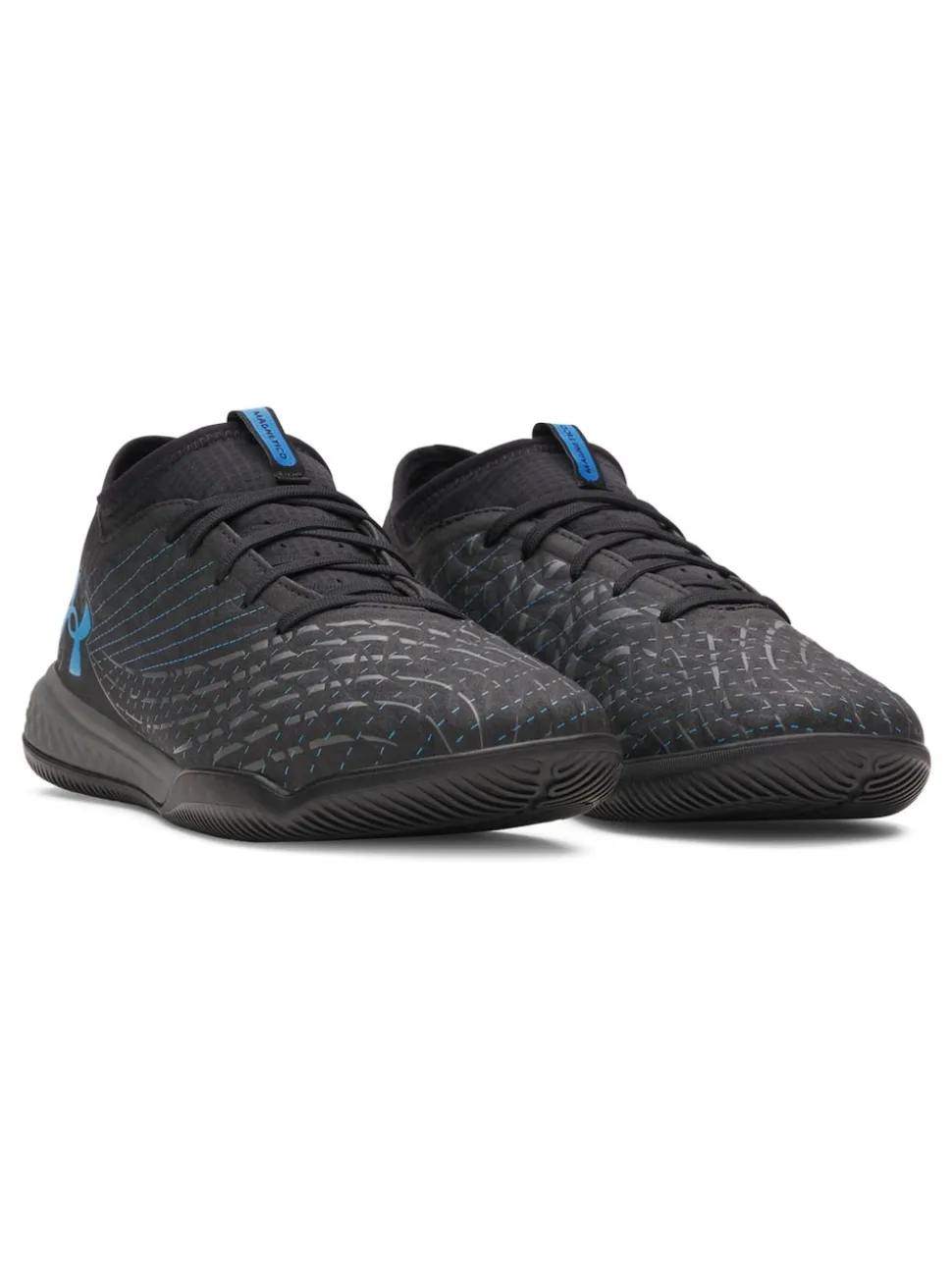 Under Armour Black/Grey Magnetico Football Boots