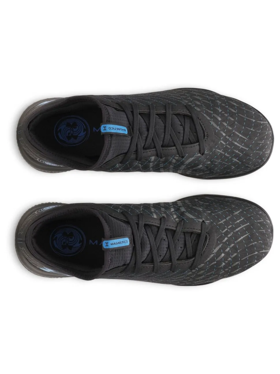 Under Armour Black/Grey Magnetico Football Boots